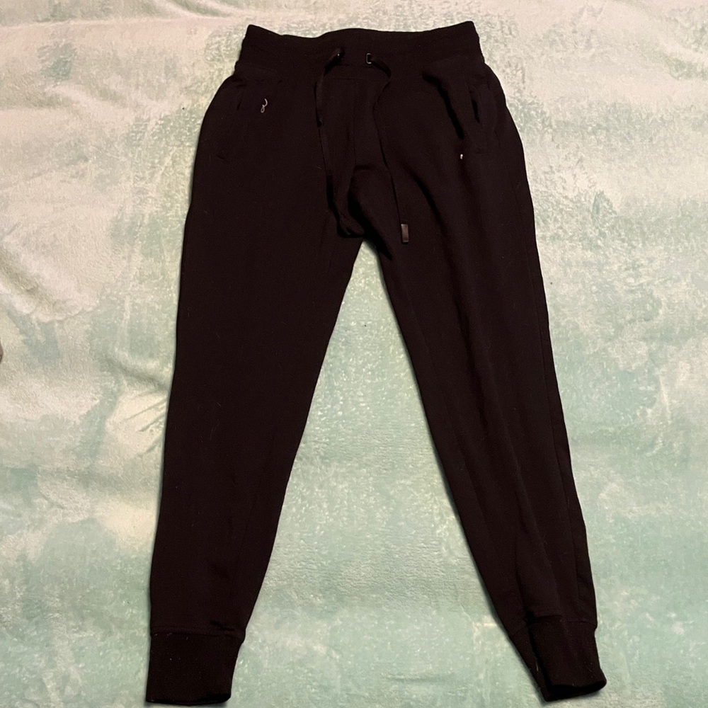 Athletic Works Black Fleece Joggers